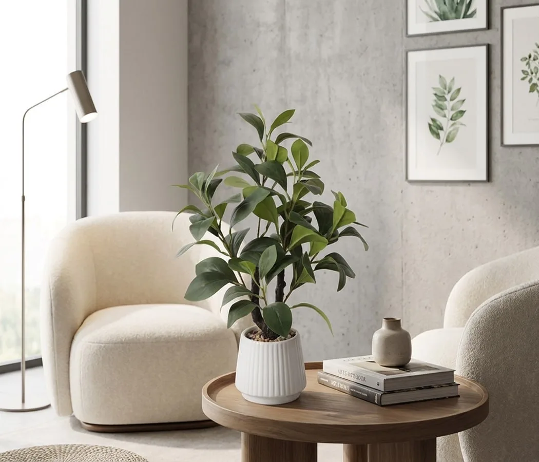 Уже в наличии новая коллекция искусственных растений и деревьев в горшках. Готовое решение для прост