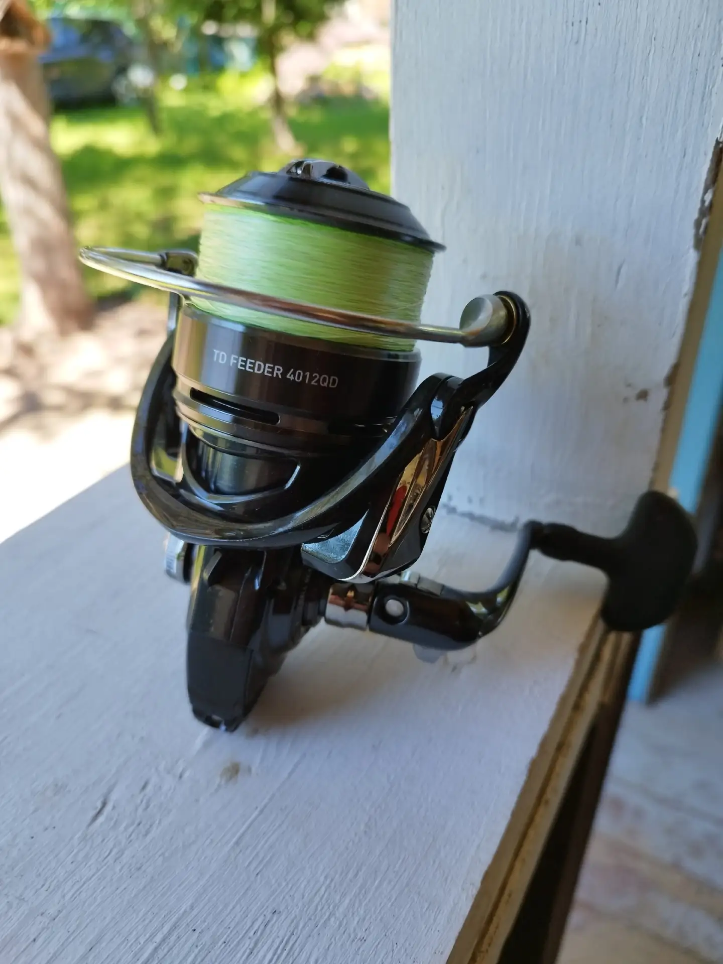 #ПродамФидерСПб
Продам! 
Катушка Daiwa TD Feeder 4012 QD
Размер шпули: 4000.
Передаточное число: 4,9