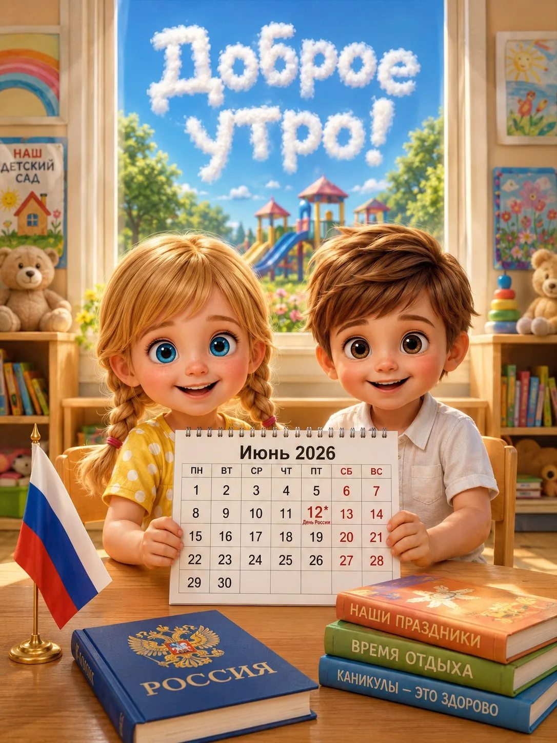 Доброе утро! Начинаем неделю с хороших новостей! 

Понедельник уже здесь, а это значит — пора настро