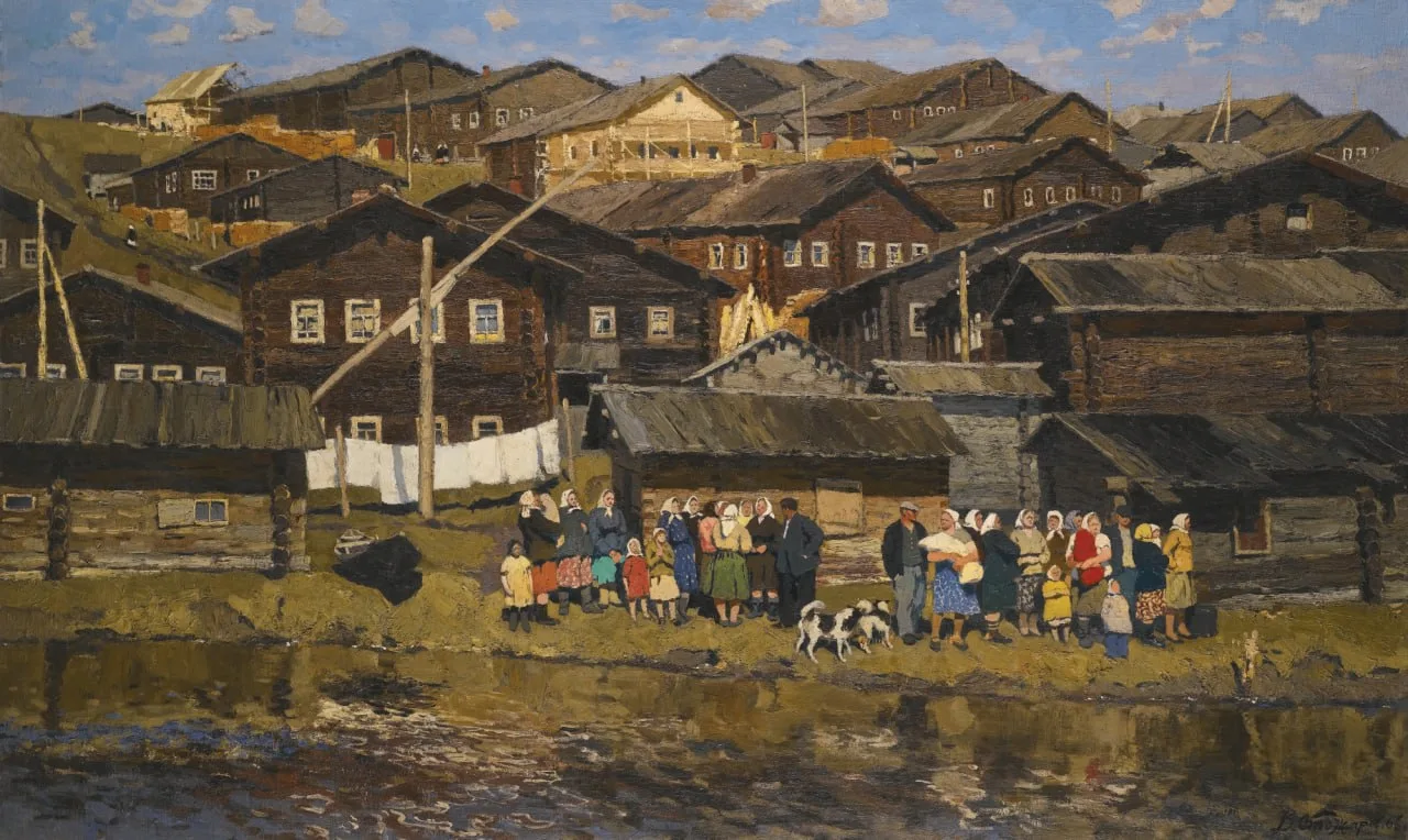 "Проходящий первый пароход", 1965 г.

Стожаров Владимир Фёдорович

@sovietarts