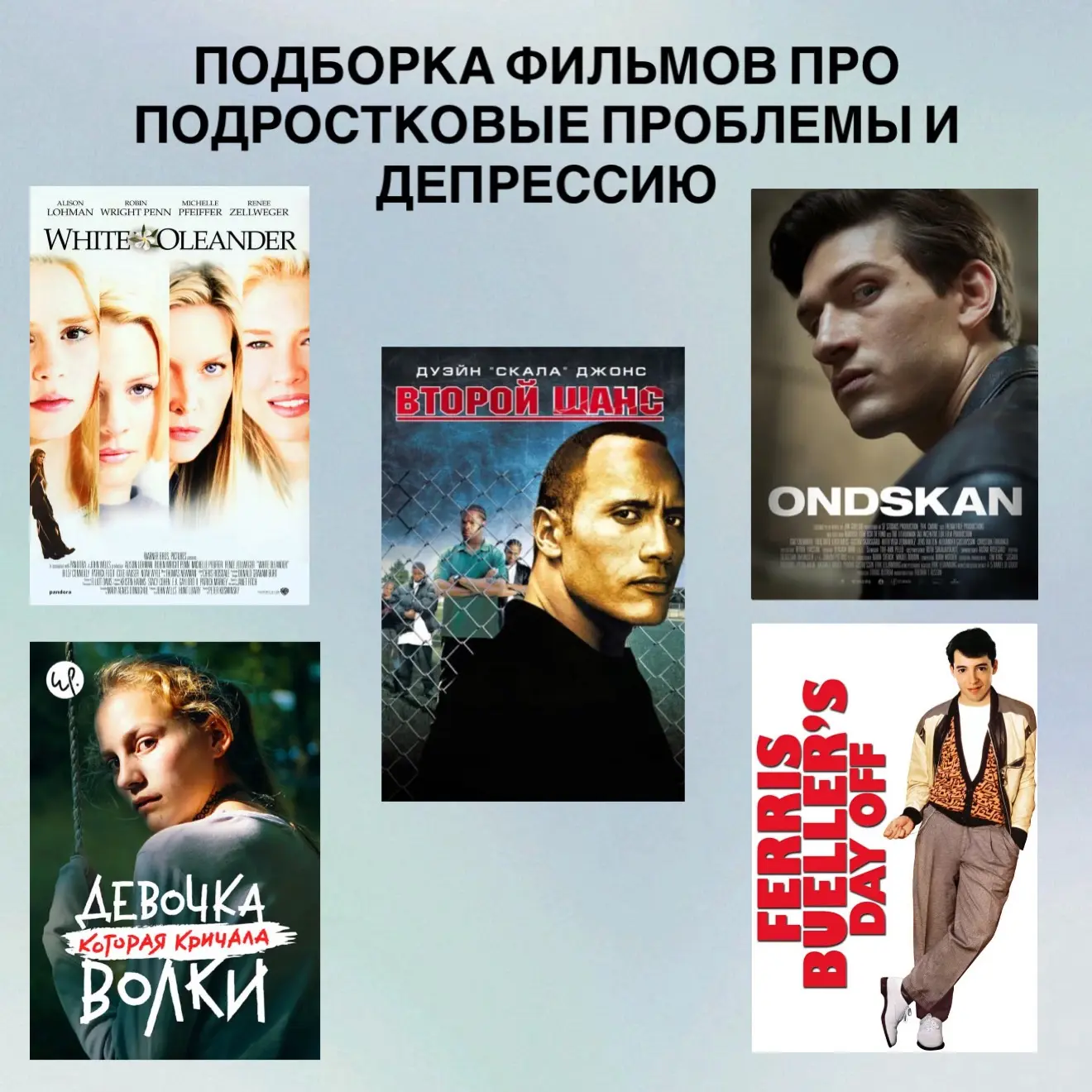 ✔️ Подборка фильмов про подростковые проблемы и депрессию

🍿 Абсолютное зло (Ondskan / Evil), реж. 