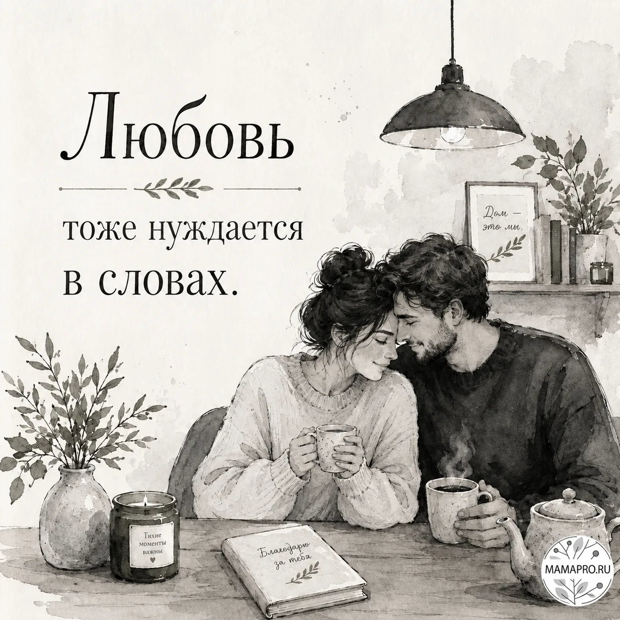 В среду говорили: слова родителей становятся внутренним голосом ребенка.
Во взрослой паре все очень 