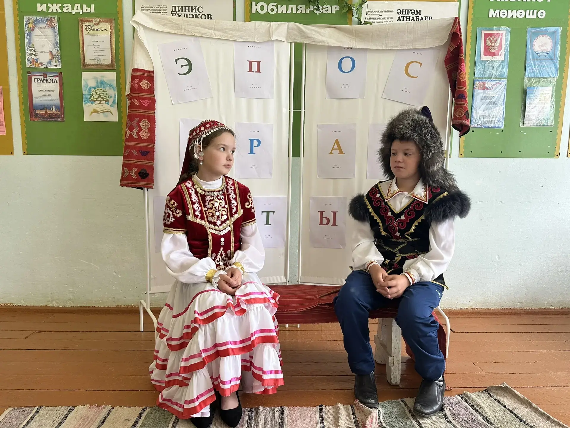 🌟🎭 В нашем лагере дневного пребывания прошла удивительная декада, посвященная эпосу «Урал батыр»! 