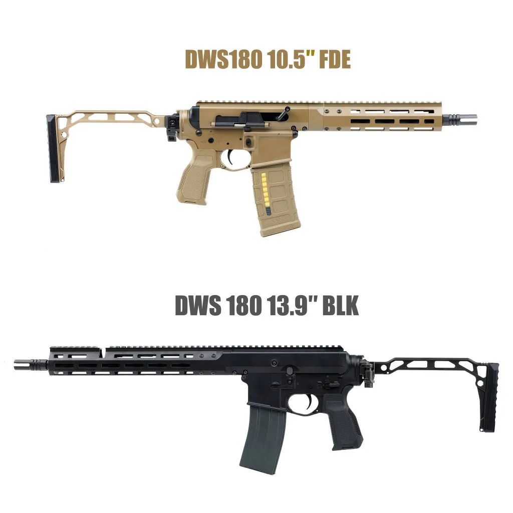 Компания Double Eagle запустила в продажу новые версии своего газового карабина DWS-180. 

Вариант D