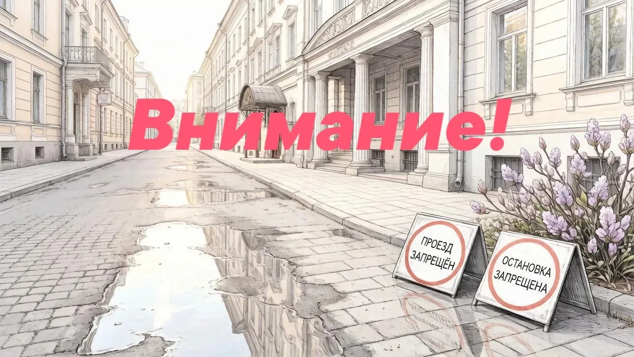 В связи с проведением съемок художественного фильма «Принц» вводятся временные ограничения в движени