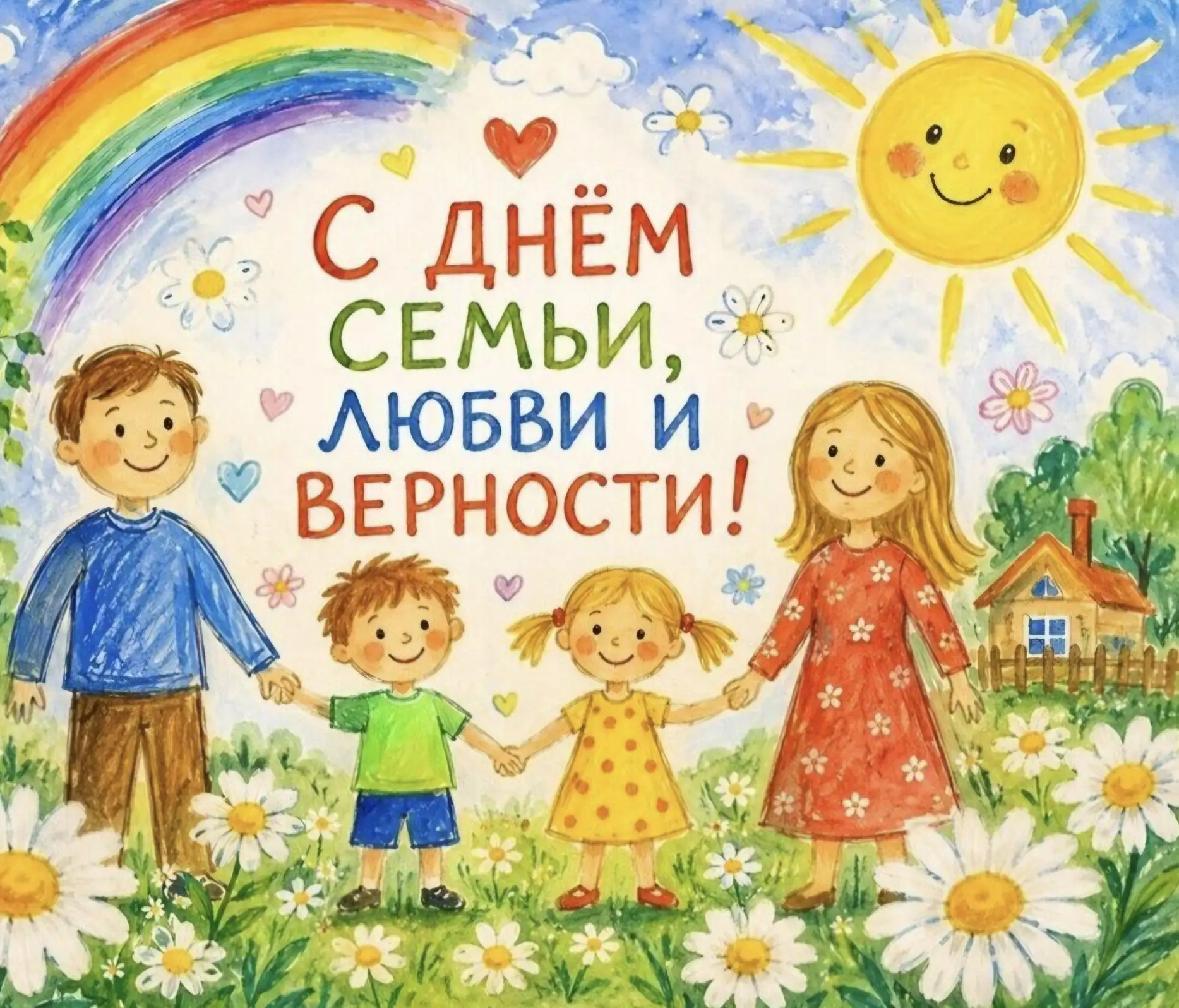 Дорогие родители и дети!
🌼🌼🌼🌼🌼
От всей души поздравляем Вас с прекрасным праздником –
 "Днём се