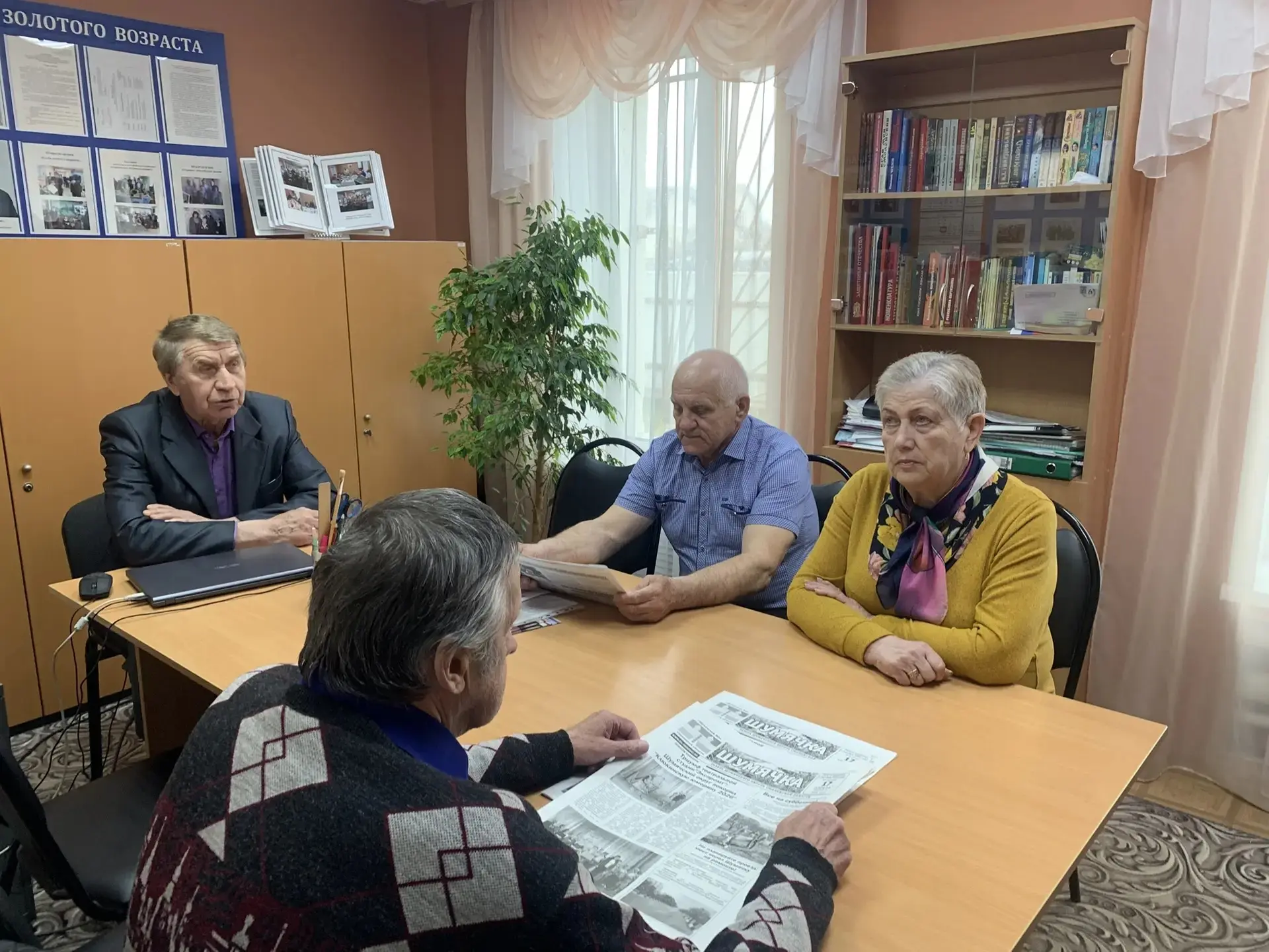 ❗В клубе золотого возраста на базе СОГБУ «Шумячский КЦСОН» была проведена лекция «Профилактика и пре