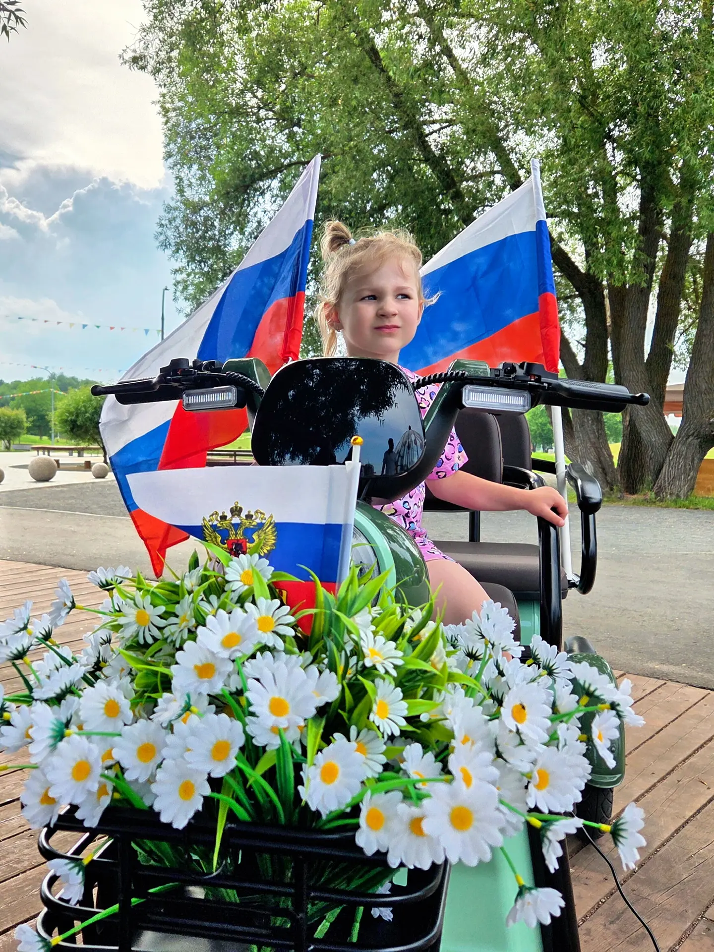 Наше мероприятие «С Россией в сердце» прошло чудесно. Счастье в глазах ребятишек - вот самый главный