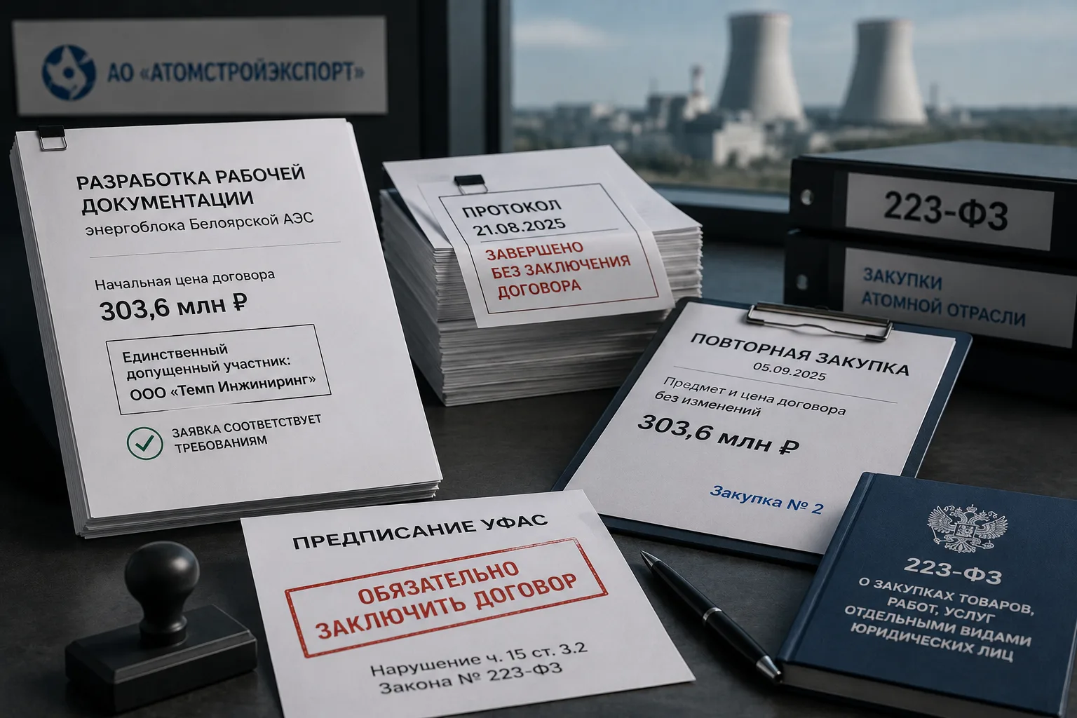 «Невыгодно» — не причина не заключать договор с единственным участником

Заказчик — АО «Атомстройэкс