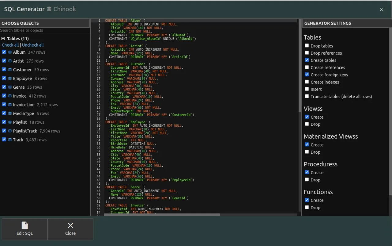 DbGate — клиент для (no)SQL баз данных

DbGate — это кроссплатформенный менеджер баз данных. Он разр