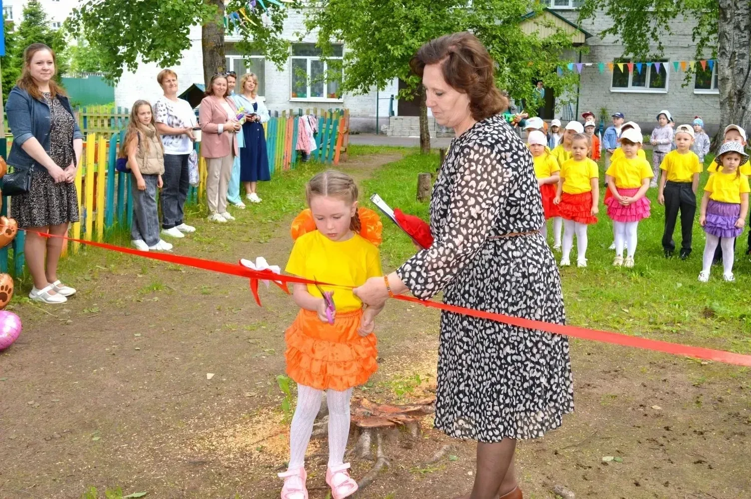 01.06.2026г. в МБДОУ Торопецкий детский сад №3 состоялось радостное событие - открытие новой уличной