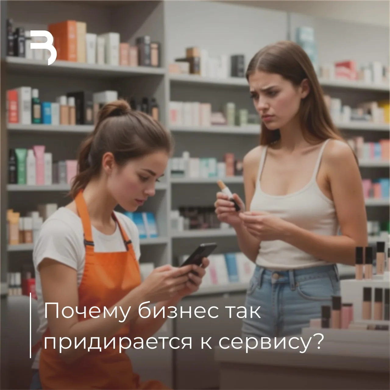 Хороший сервис не замечают, а плохой — не прощают! Покупатель может забыть цену и акцию, но отношени