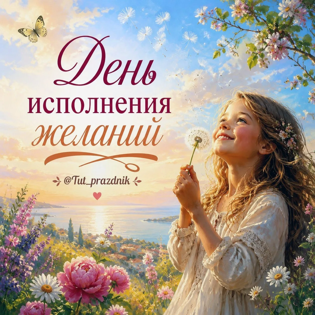✨🌠 16 июня — День исполнения желаний 🌠✨

Сегодня отмечается один из самых вдохновляющих праздников