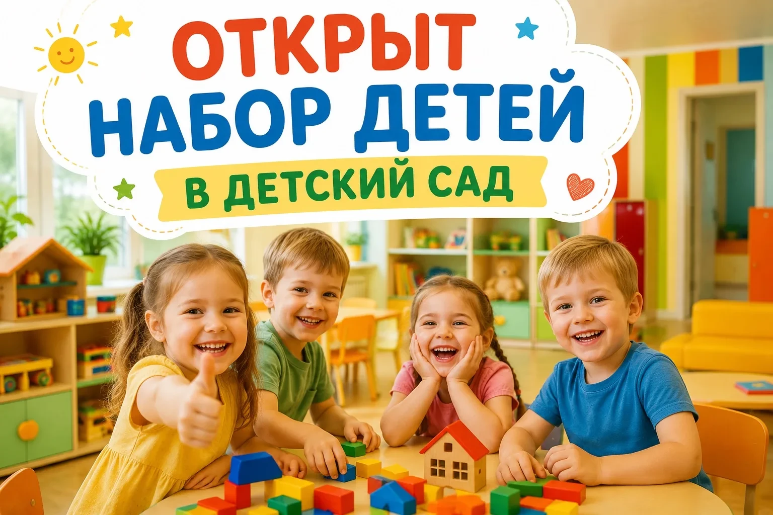 ГБДОУ Детский сад № 12 Адмиралтейского района приглашает малышей в дружную и творческую семью на 202
