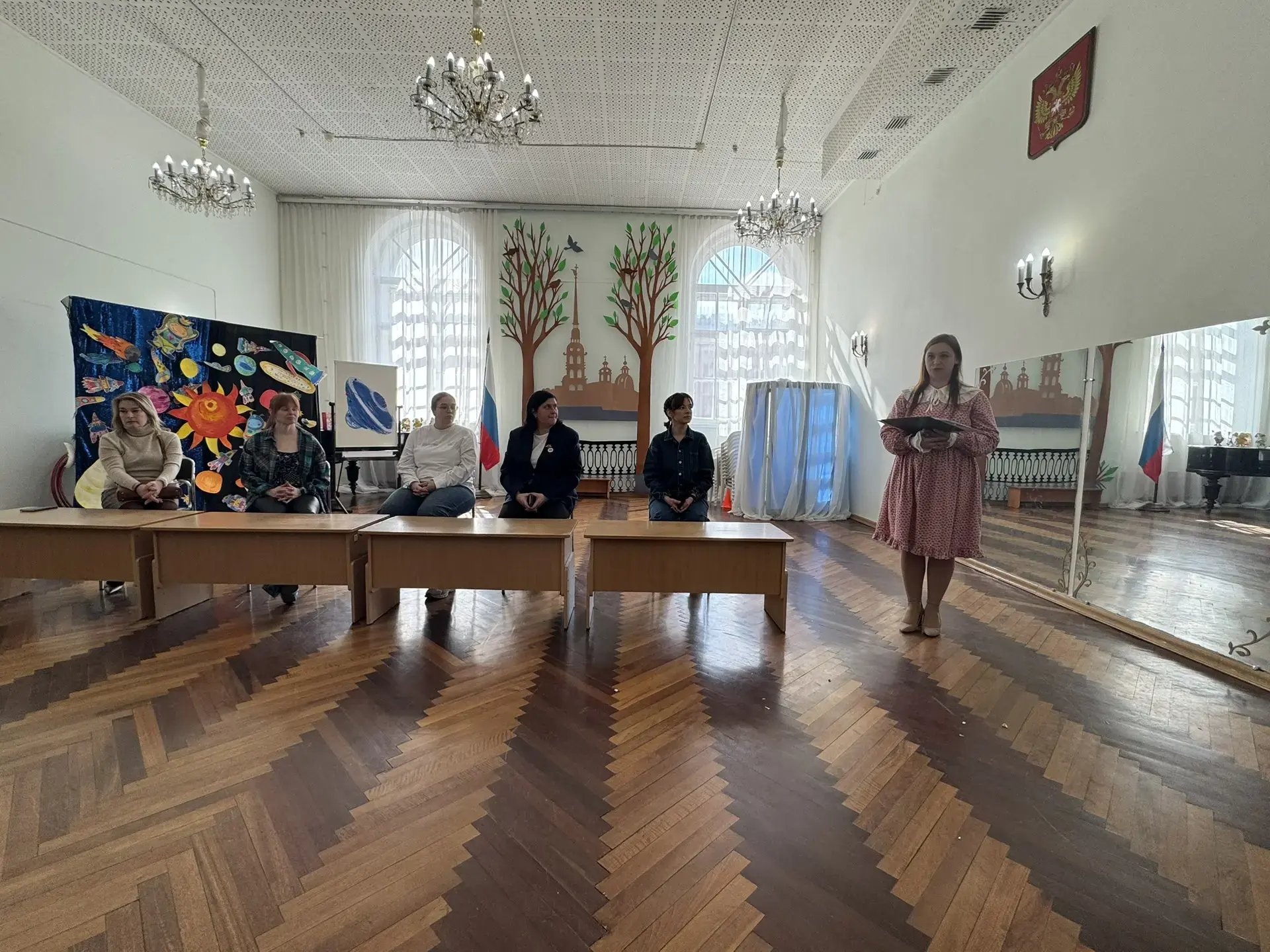 На этой неделе педагоги нашего сада были приглашены на невероятный космический праздник в Дошкольном