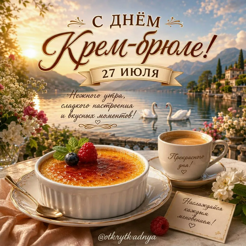 С днем крем-брюле! ☕️

Выбрать открытку 💌
Мы в MAX