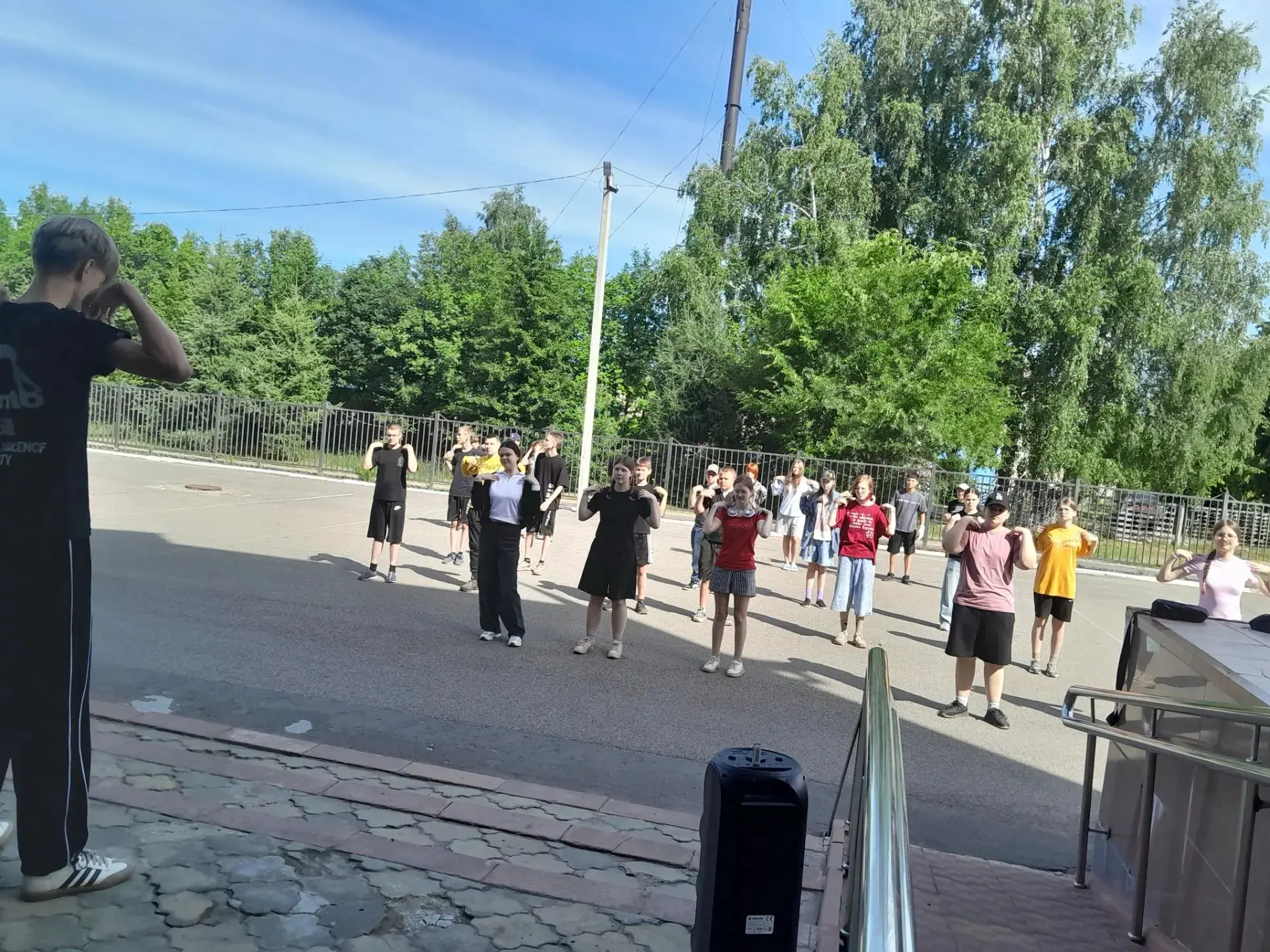 Второй день в лагере для одарённых  детей "Уникальная  академия " был насыщен разными спортивными ме