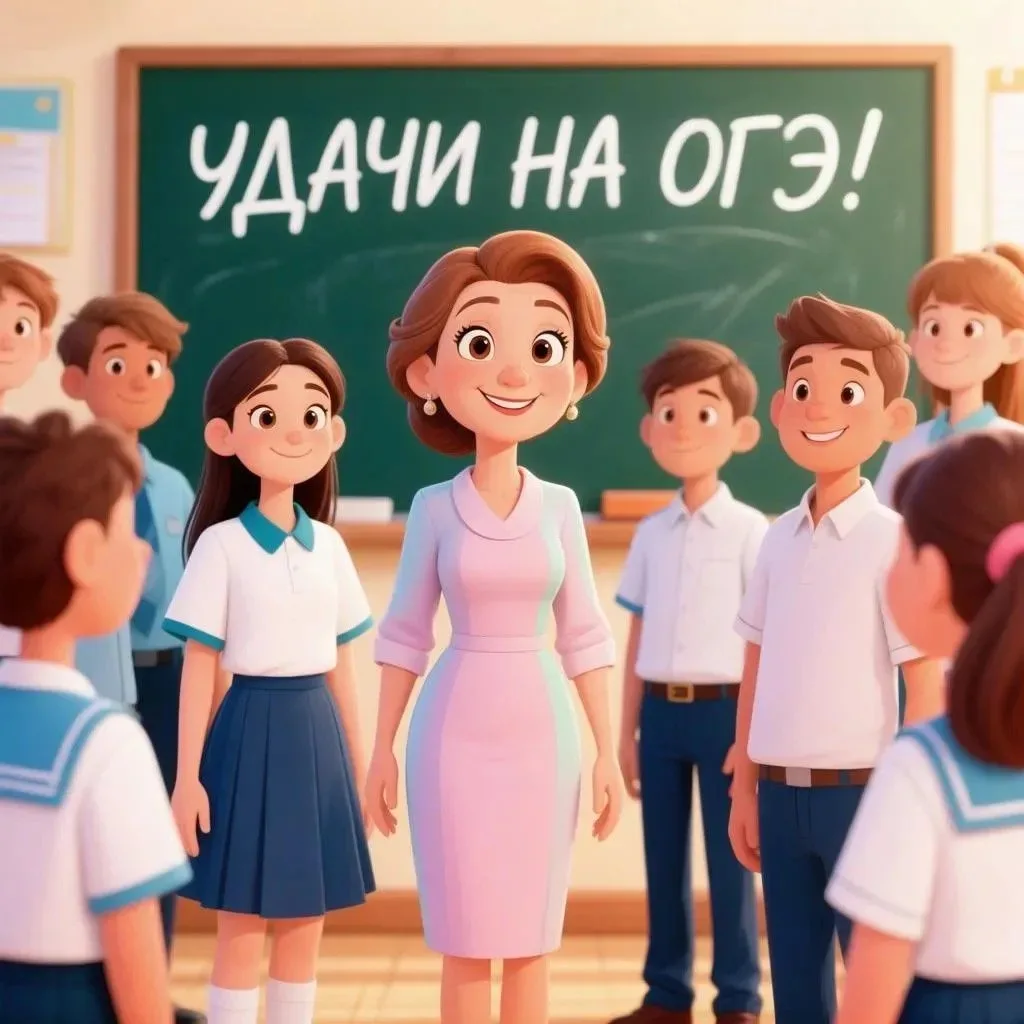 ОГЭ по русскому языку через несколько часов

Дорогие девятиклассники!
Сегодня вы сдаёте обязательный