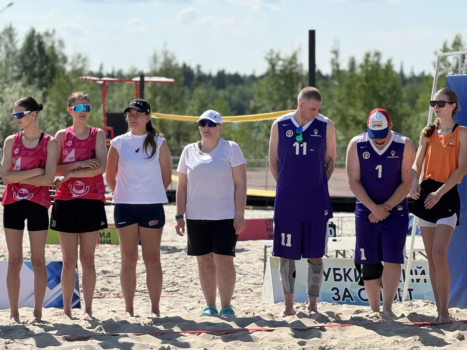 🏐 12 июня в Губкинском состоялся Турнир города по пляжному волейболу среди мужских и женских команд