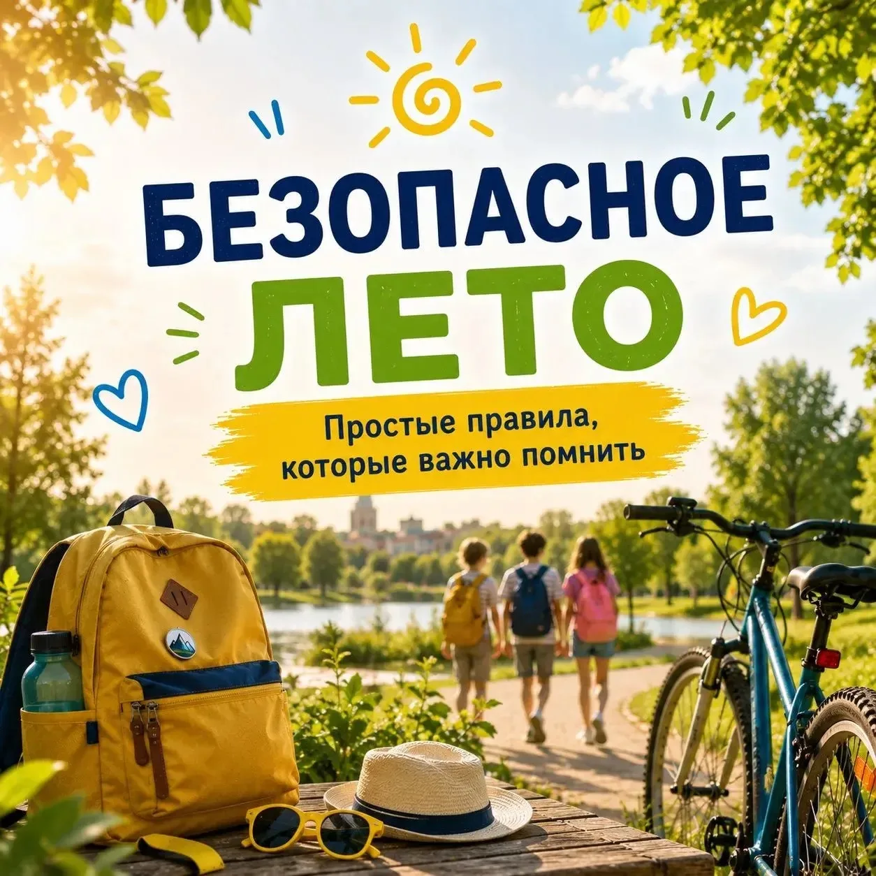 ⚡️Безопасное лето начинается с простых правил.

Лето – это прогулки с друзьями, новые впечатления, п