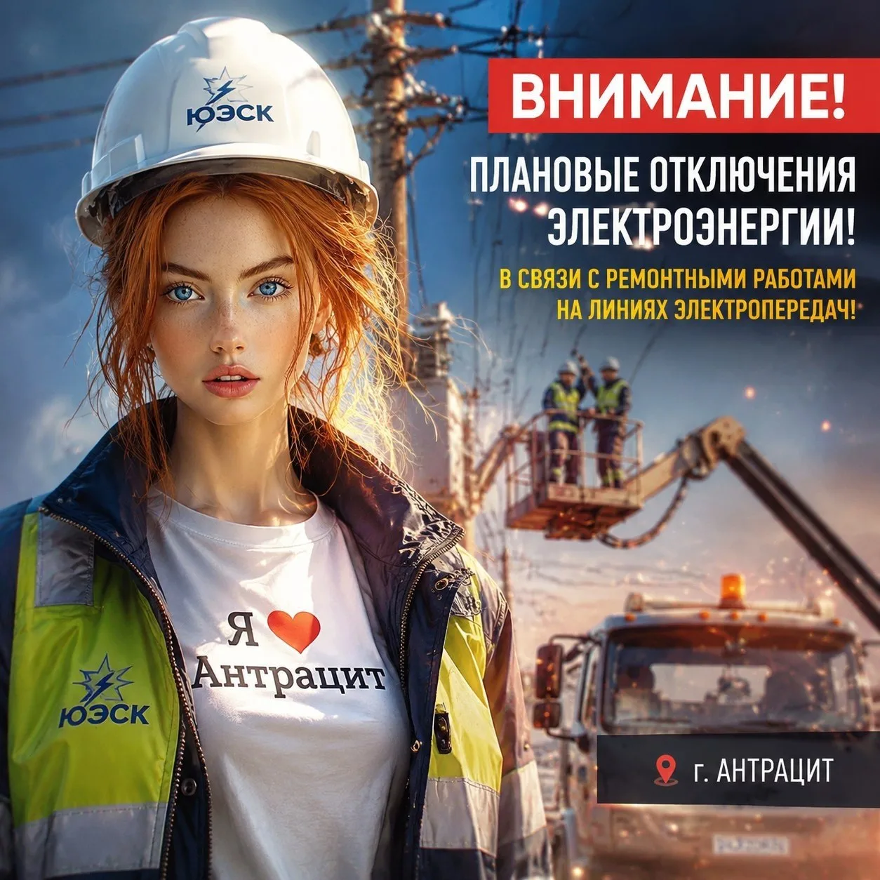 📅 07.08.2026 с ⏰ 9:00 до 16:00 возможны перебои с электричеством ⚡️ в связи с плановыми работами:


