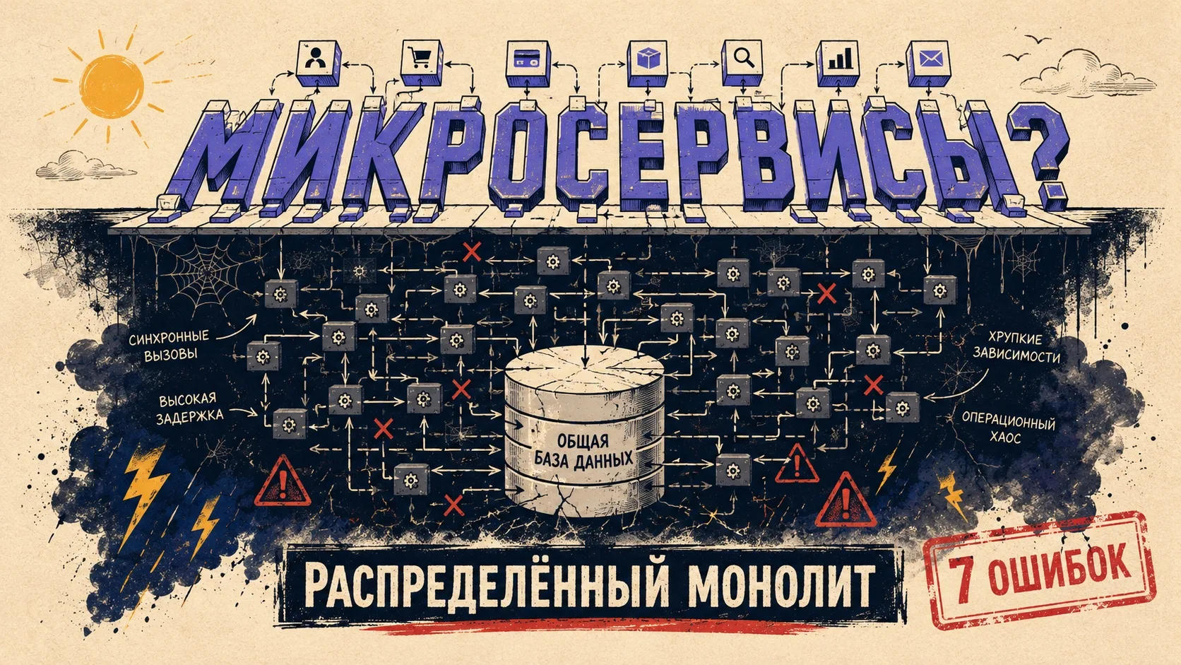 Как избежать 7 критических ошибок при переходе на микросервисы

Микросервисы обещают масштабирование