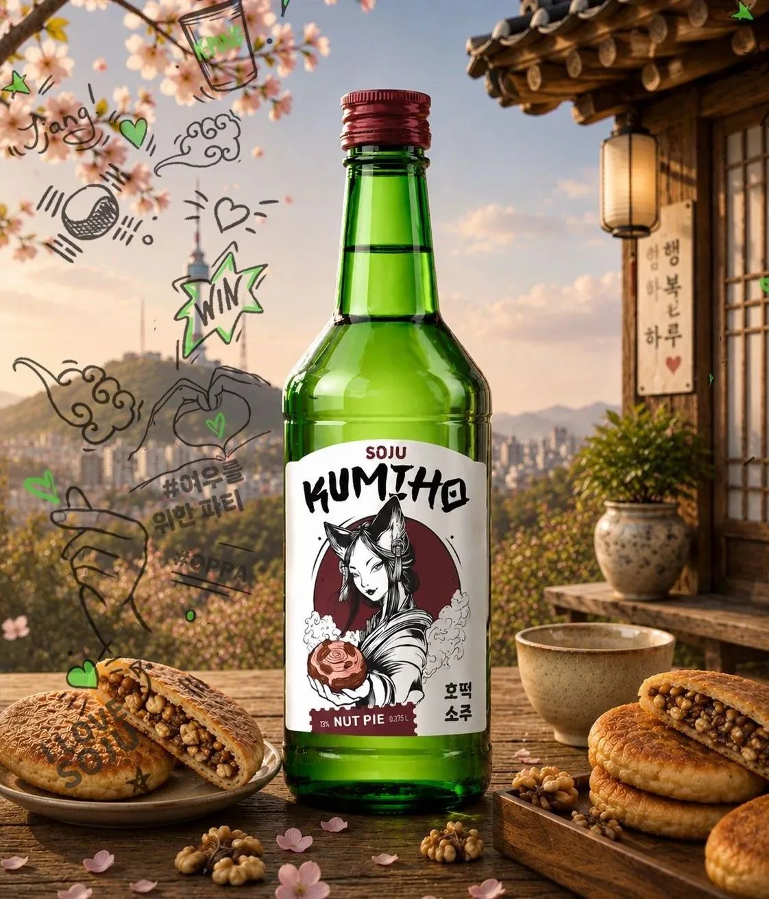 Сегодня рассказываем про третий вкус нашей гастро-серии: KUMIHO NUT PIE (ореховой пирожок)!🍪

Здесь