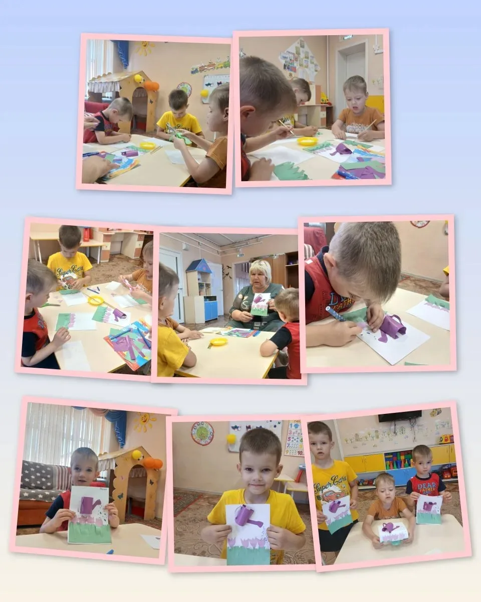 🌸 В младшей группе прошёл увлекательный мастер-класс по оригами «Поливаем цветочки»! 🌼💧

Ребятишк
