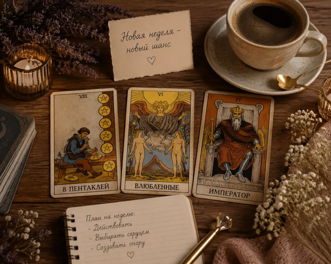 ☕️ Новая неделя начинается не с понедельника. Она начинается с решения — снова выбрать себя.

 Мои д