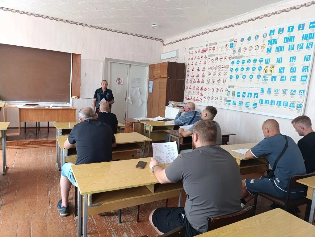 24.06.2026 в ГБПОО ЛНР «Кировский транспортный техникум», прошел подготовительный день к демонстраци