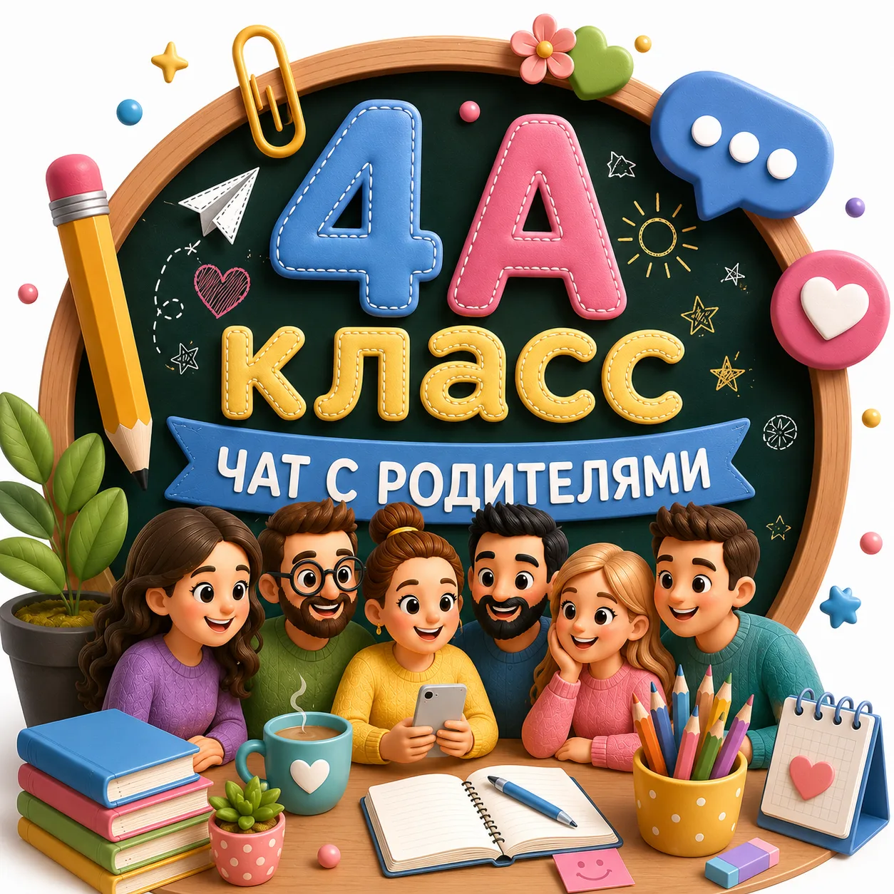 Аватарки для чата с родителями четвероклассников✨️
Благодарю за ваши реакции ❣️
