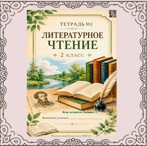 Готовы навести порядок и влюбить учеников в чтение ещё больше? Тогда - это для вас!
  ТЕТРАДЬ ПО ЛИТ
