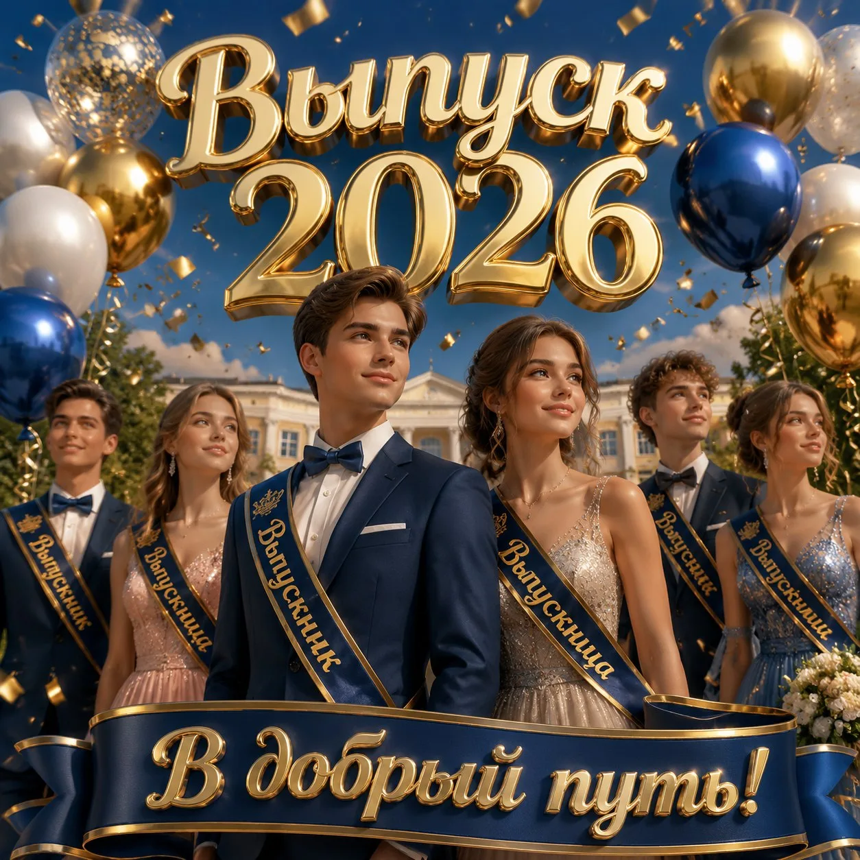 ВЫПУСК 2026 ✨
✨Все уроки пройдены, позади 9 лет, 3205 дней школьной жизни, экзамены сданы,  и сегодн