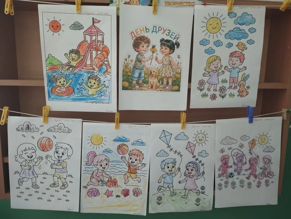 День друзей в нашем детском саду! 🎉💖
9 июня в нашем детском саду прошёл День друзей! 🥳 Это не про