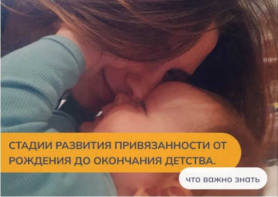 ‼Стадии развития привязанности от рождения до окончания детства

👉Стадия 1 (рождение - 3 месяца): н