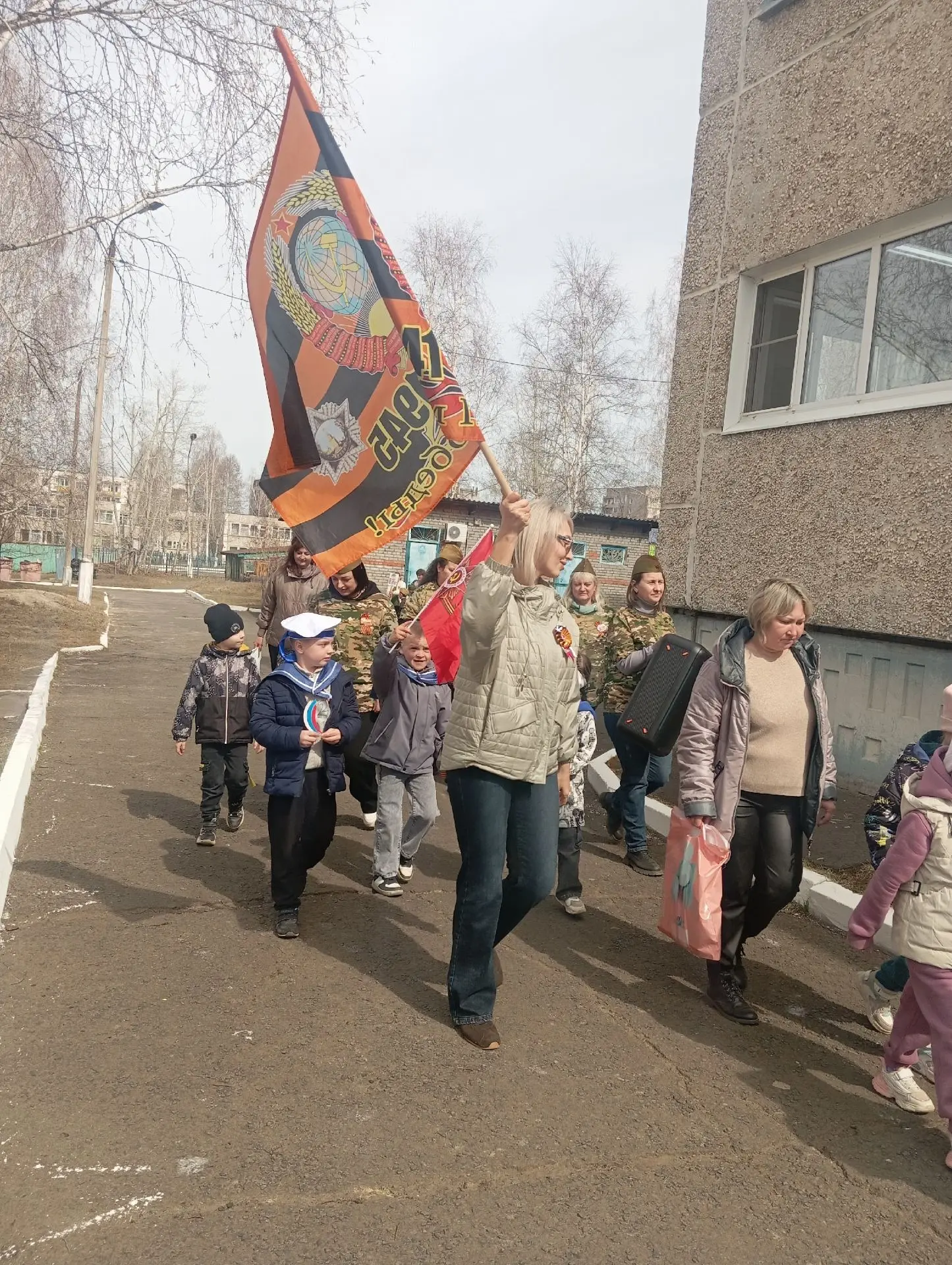 В преддверии Дня Победы 6 и 7 мая в нашем детском саду прошла городская военно- патриотическая игра 