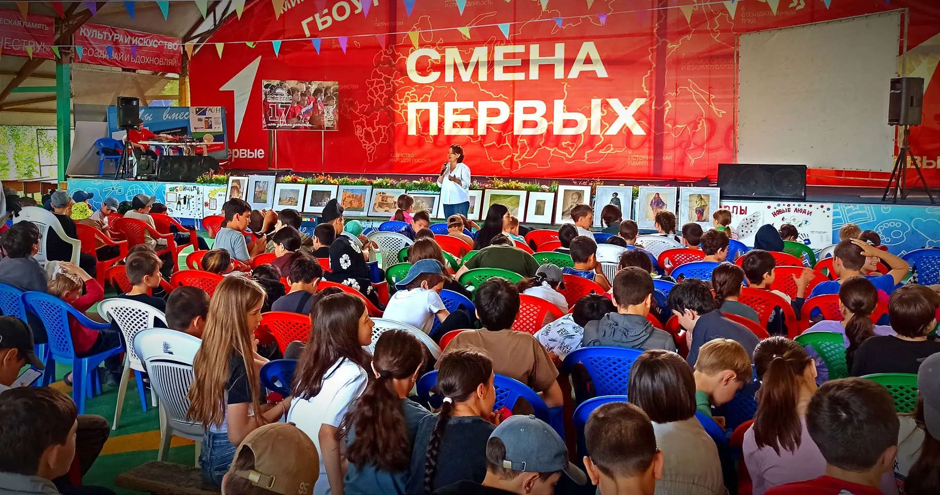 ☀️ «Музейный десант» в летних лагерях!
В Год единства народов России в республиканских детских лагер