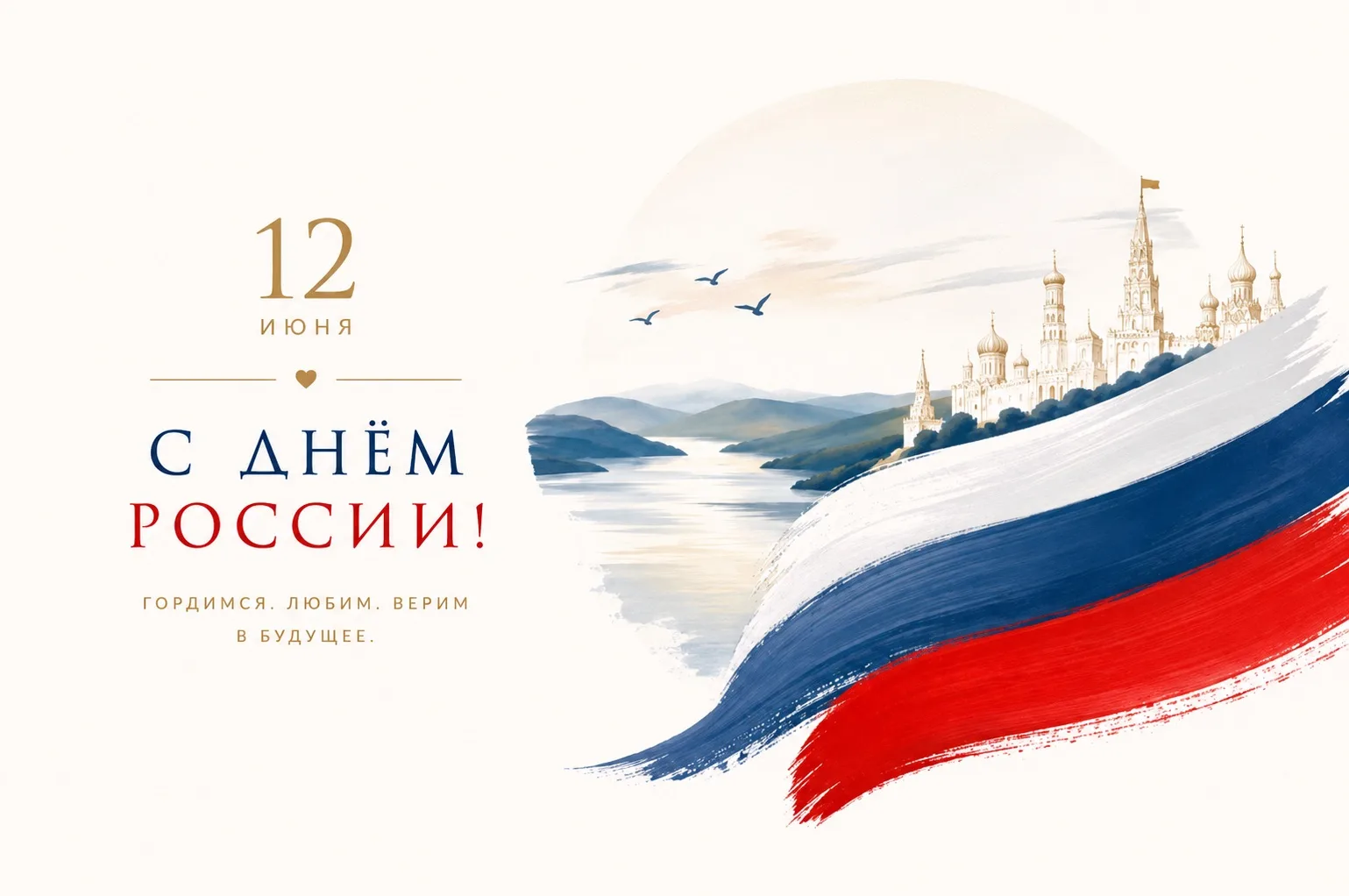 Уважаемые жители!
Поздравляем вас с государственным праздником — Днём России!🇷🇺
Пусть этот день бу