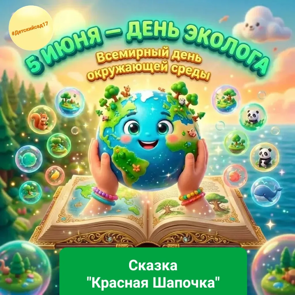 🌍5 июня — Всемирный день защиты окружающей среды!
В честь этого важного праздника дети старшей «А» 