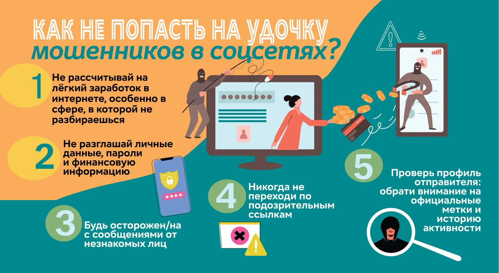 🚨 Осторожно, Сеть! Как не попасться на удочку мошенников 🎣

Интернет – это безграничные возможност