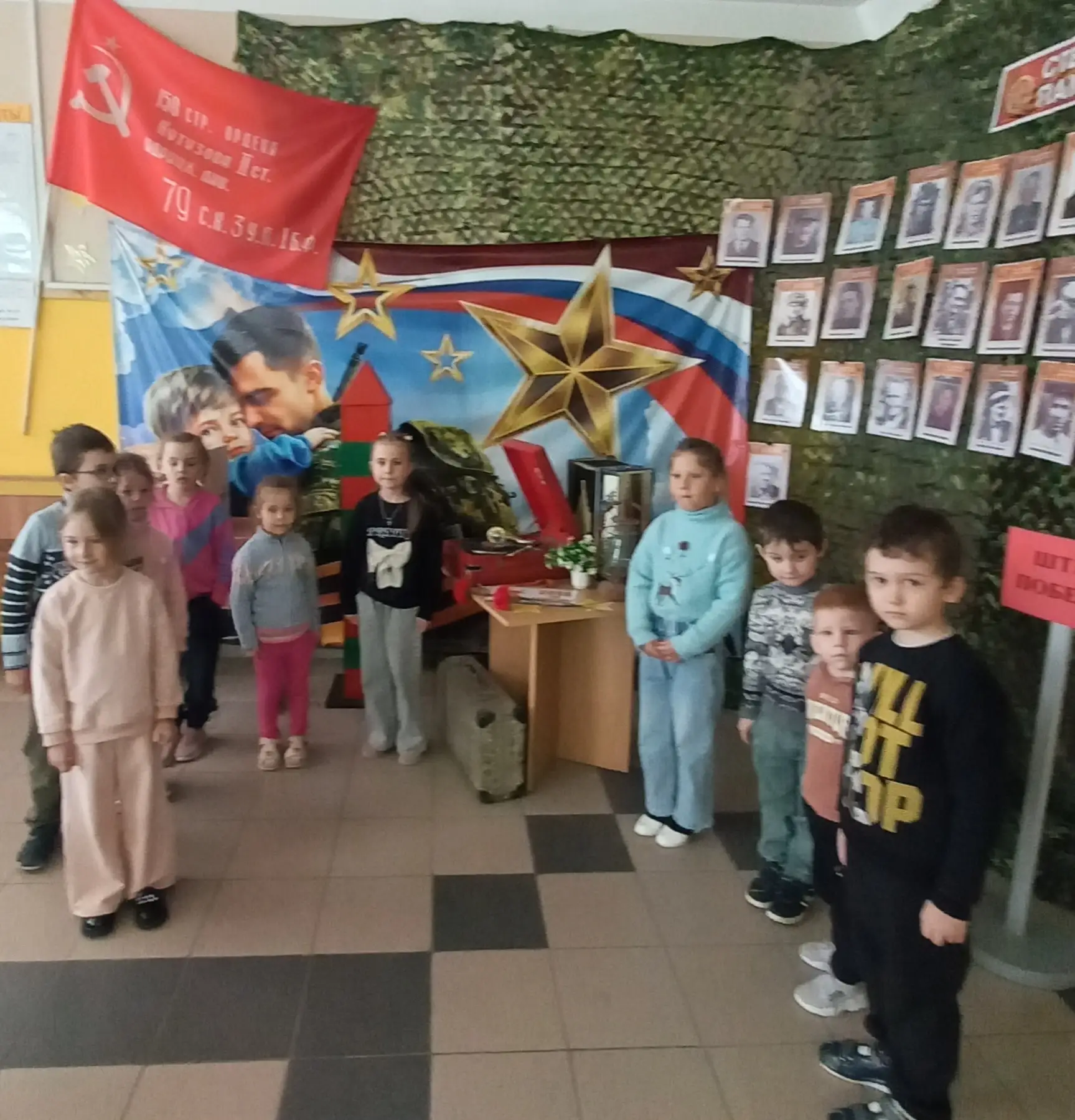 #РазговорОВажном  #ШтабПобеды             В преддверии 9 Мая, в старшей группе прошли патриотические