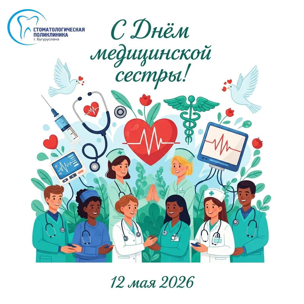 Уважаемые медицинские сестры! 
От всей души поздравляем вас с профессиональным праздником – Междунар