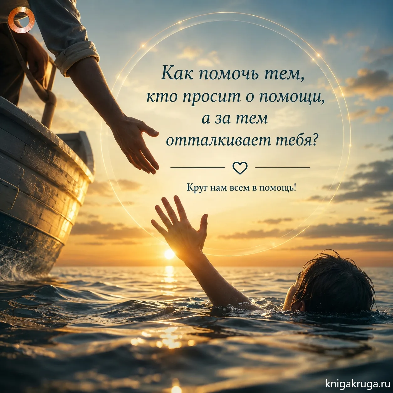 Как помочь тем, кто просит о помощи, а за тем отталкивает тебя? 

"Некоторые люди просят о помощи, а
