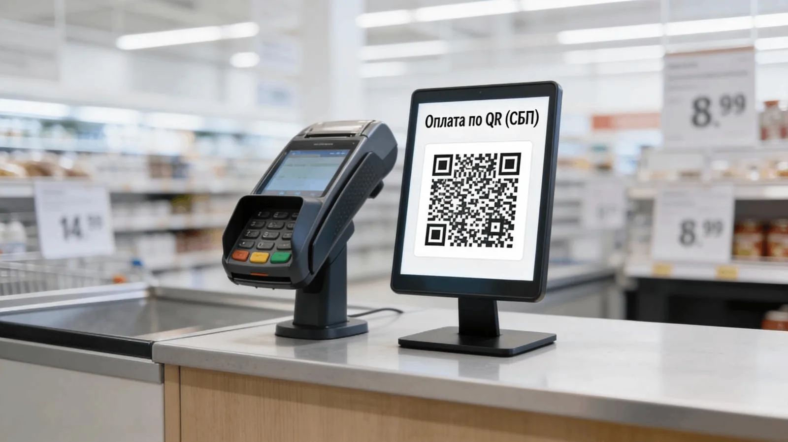 В России вводится единый универсальный QR-код для оплаты в магазинах и кафе
 
С 1 сентября 2026 года
