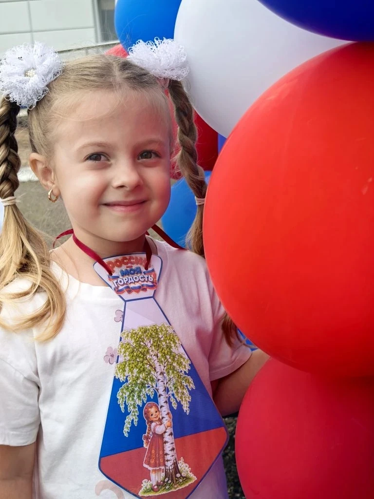 Акция "Образ России для каждого" прошла сегодня утром в детском саду КАПИТОШКА. Активисты из группы 