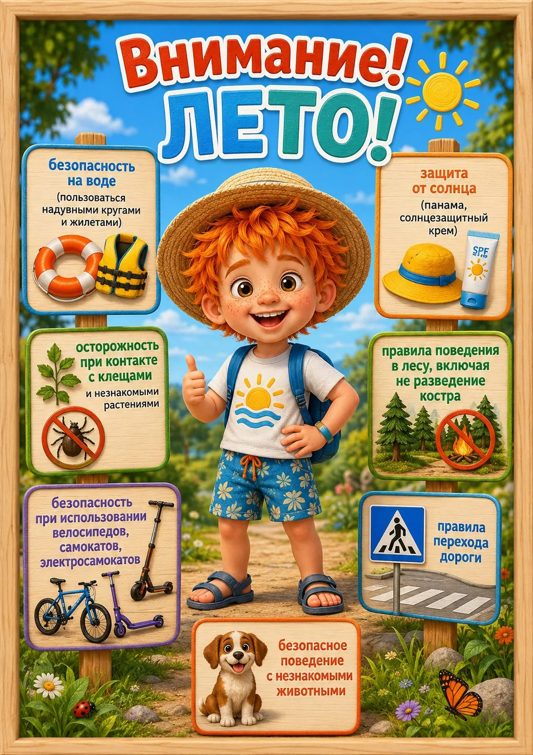 ВНИМАНИЕ! ЛЕТО! 🌞☀️

Лето — это маленькая жизнь, полная приключений, смеха и веселья! 🏖️ Но чтобы 