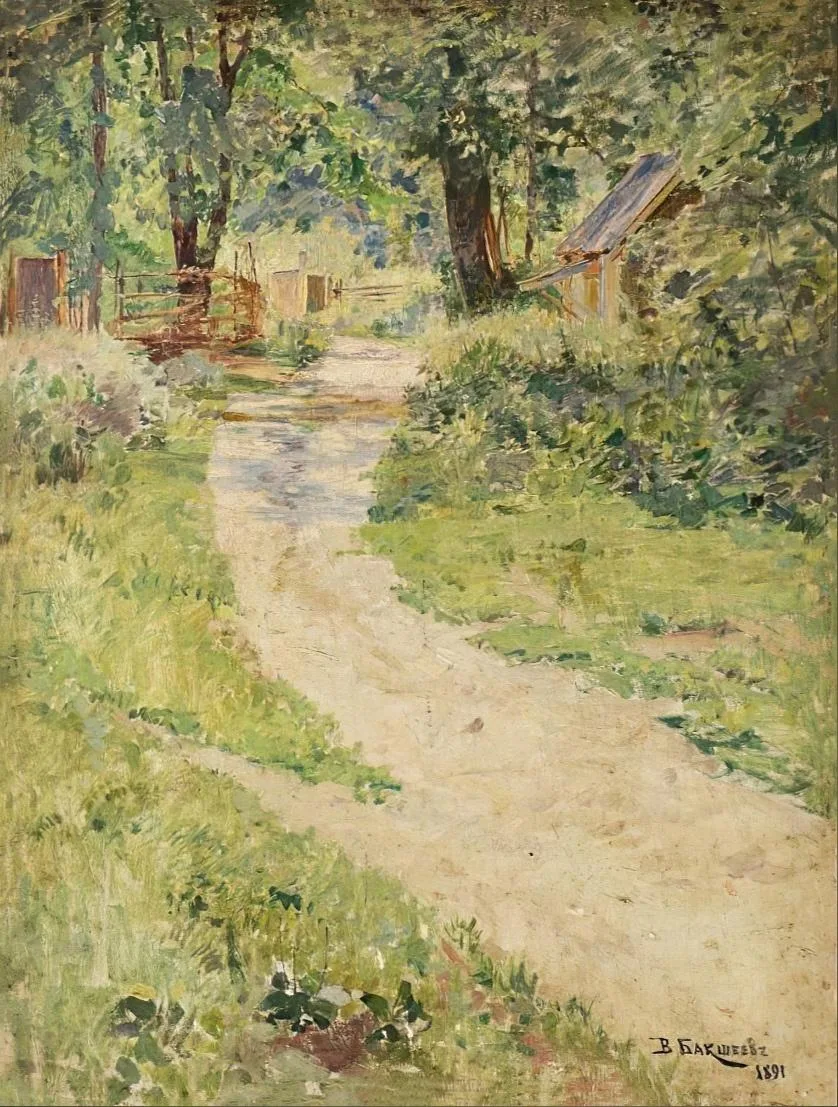 «Летнее утро», 1891.
Картон, масло 35 х 27 см

— Бакшеев Василий Николаевич
 (1862-1958)

📍Национал
