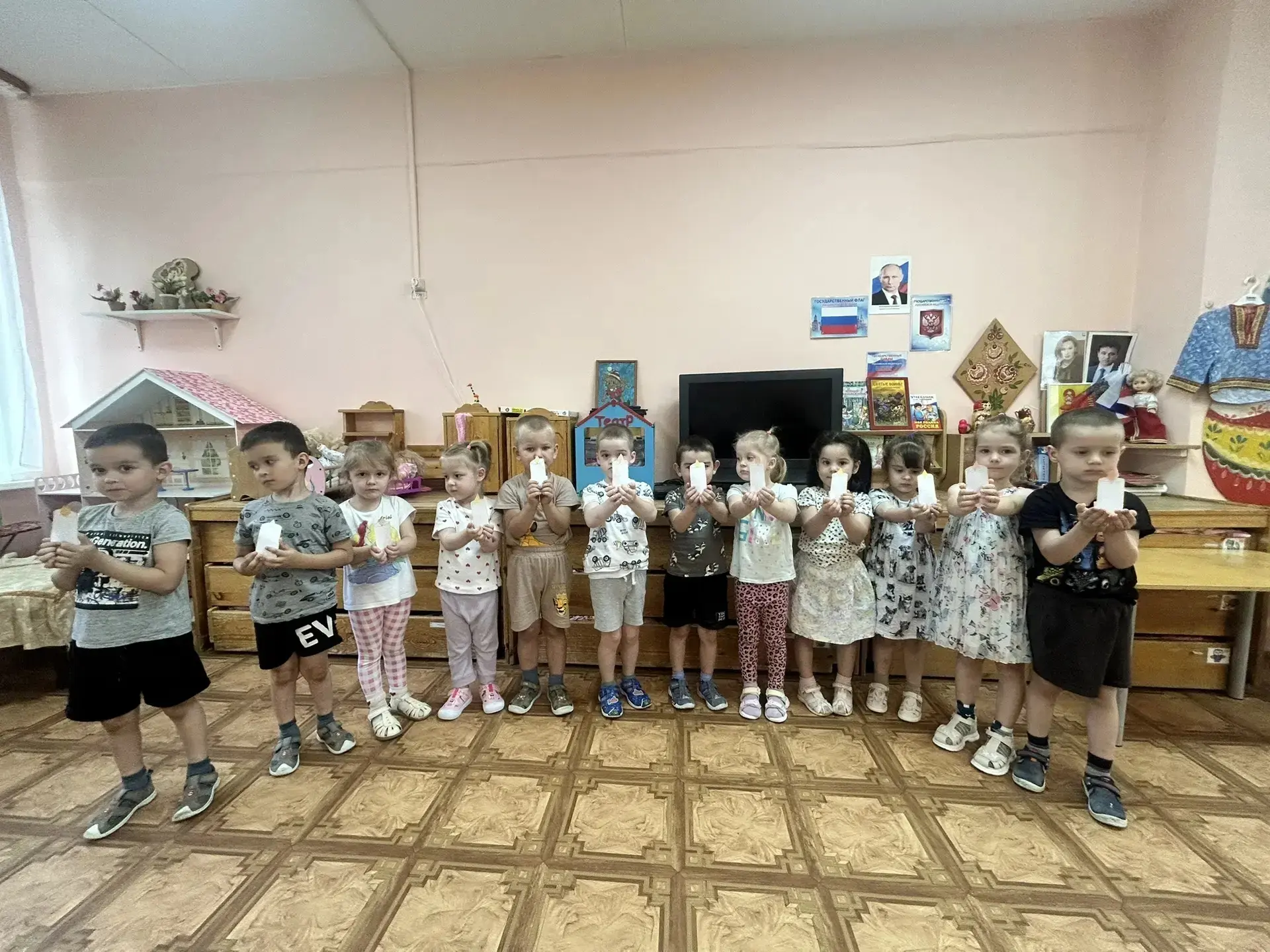 ✨МОУ "Лицей г.Истра" корпус 2-24
 🕯 В средней группе №10 и младшей группе №2 прошло занятие по теме