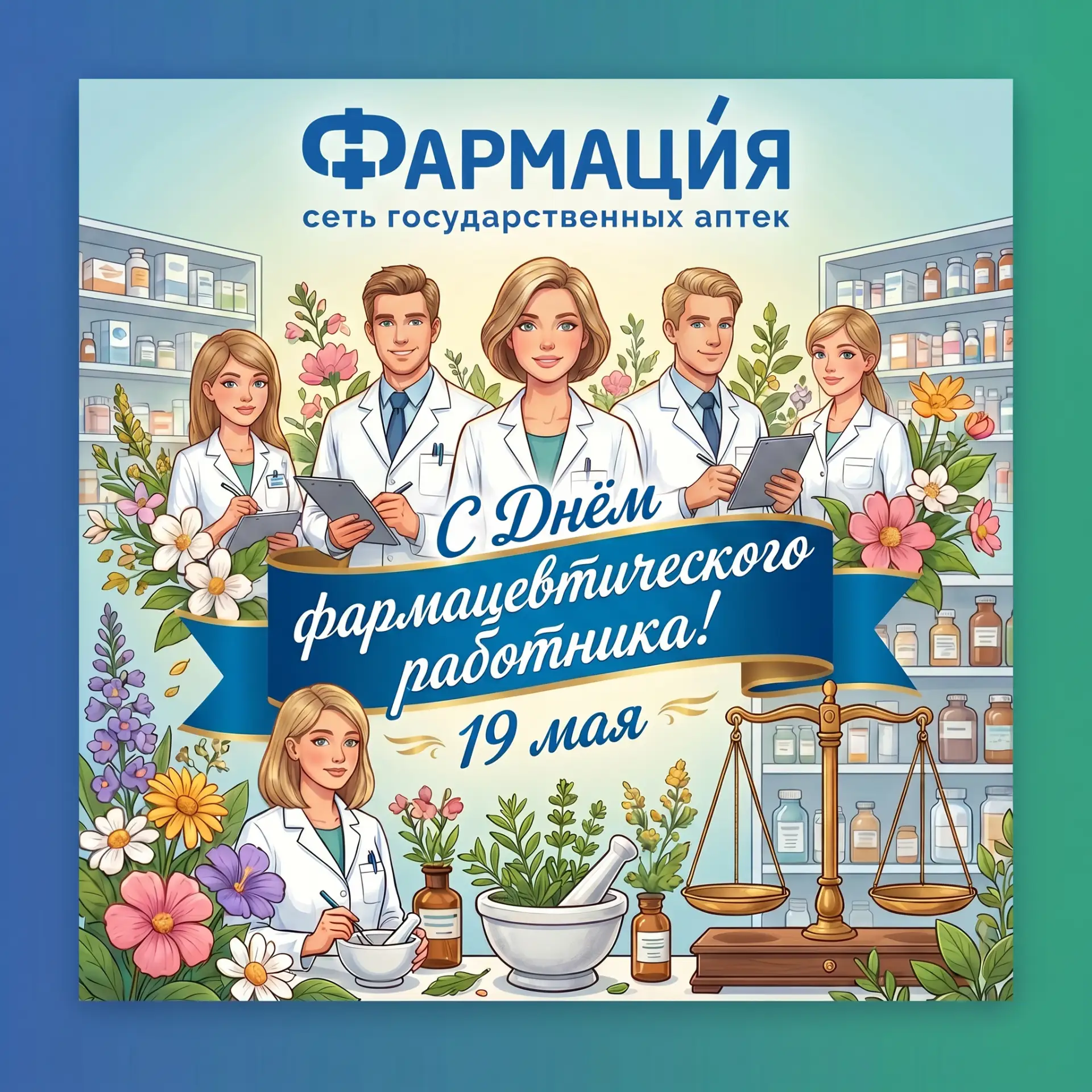 С Днём фармацевтического работника в России! ❤️

Спасибо вам за профессионализм, ответственность и п