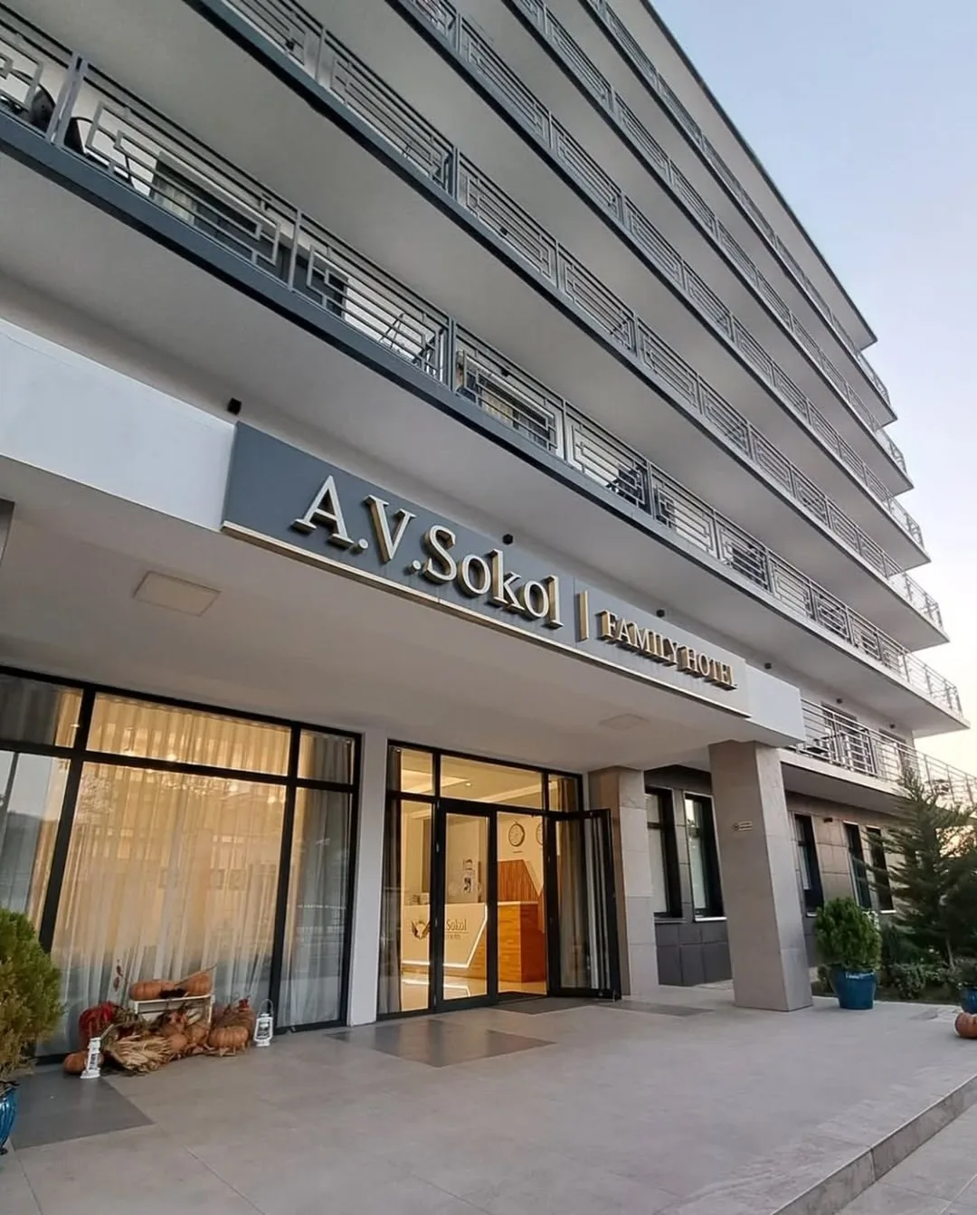 🌊 Отель A.V. SOKOL 4 (Гагра) — первая линия, пляж в 10 м, 3-разовое питание, подогреваемый бассейн,
